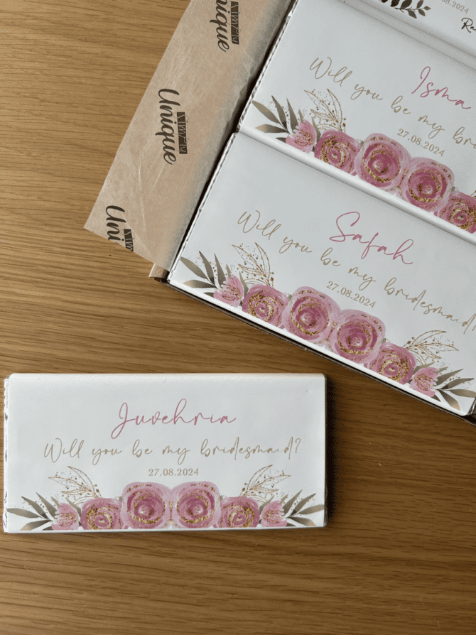 Customised Bridesmaid Bars - Image 8